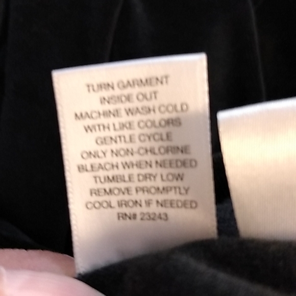 NY & C New York & Company Velour cold shoulder long hoodie large - Picture 8 of 8